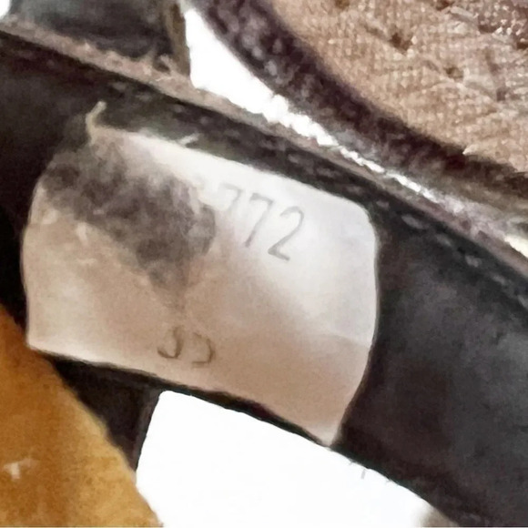 NAOT Sara Metallic Leather Gladiator Style Sandals Women’s Size‎ 4 EU 35 Summer - Picture 8 of 11